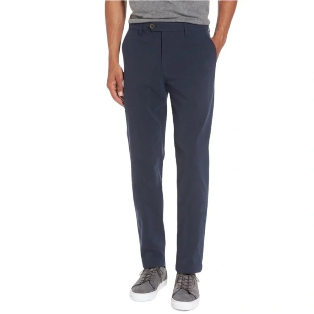 Ted Baker Navy Volvek Classic Fit Trouser